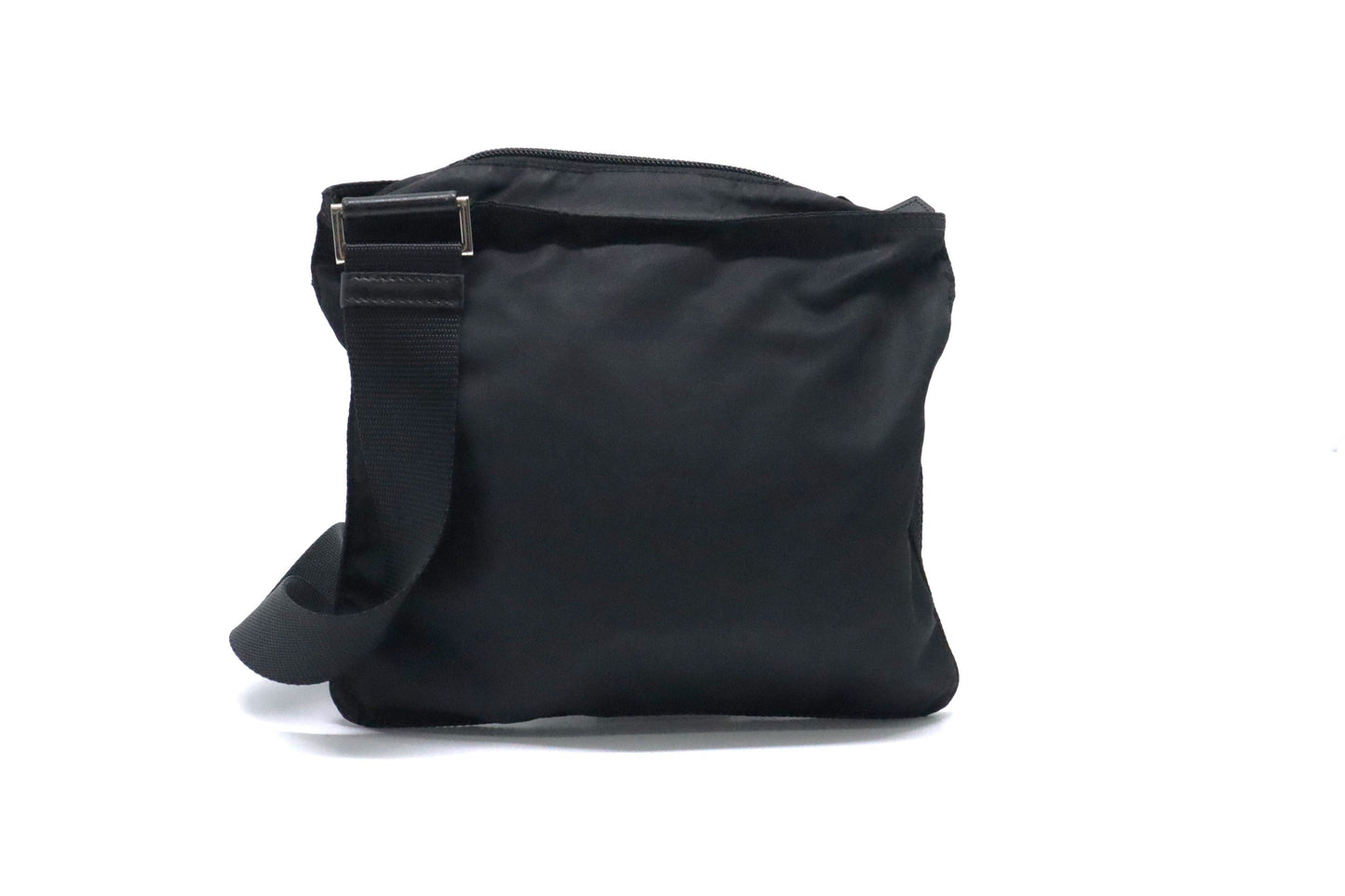 Prada Square Crossbody in Black Nylon