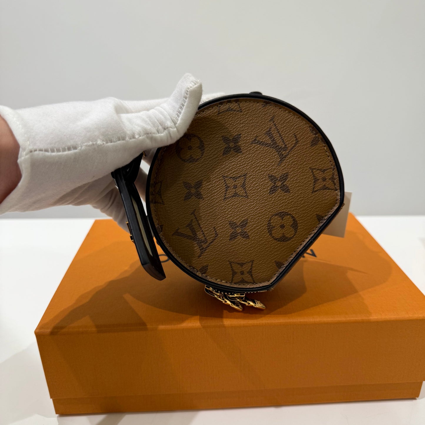 LV Monogram Petite Boite Chapeau Mini Bag