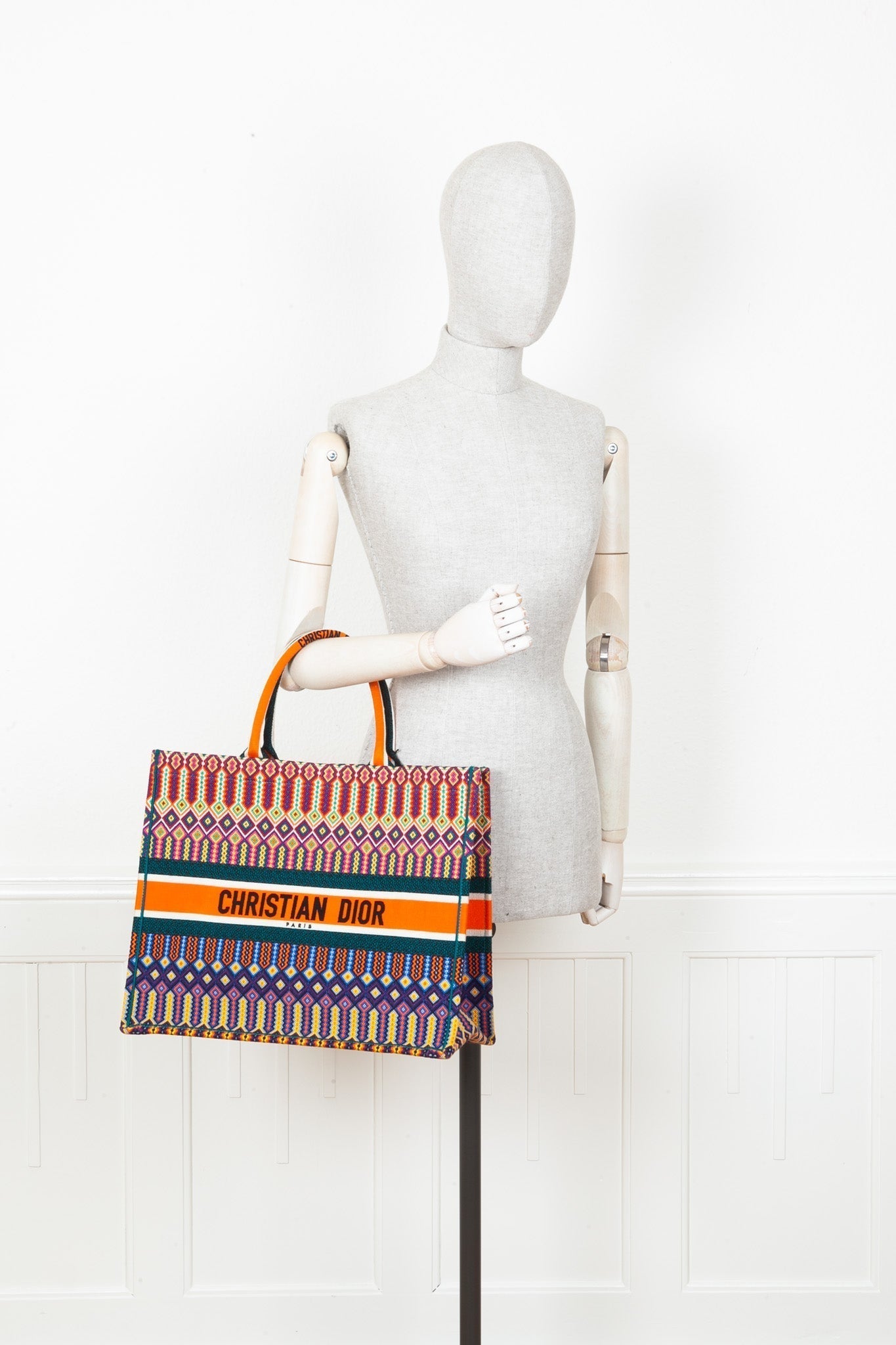 Dior Book Tote Canvas Tote