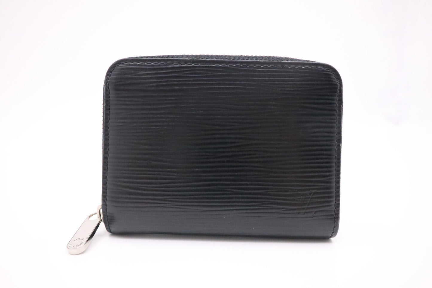 Louis Vuitton Zippy Coin Case in Black Epi Leather