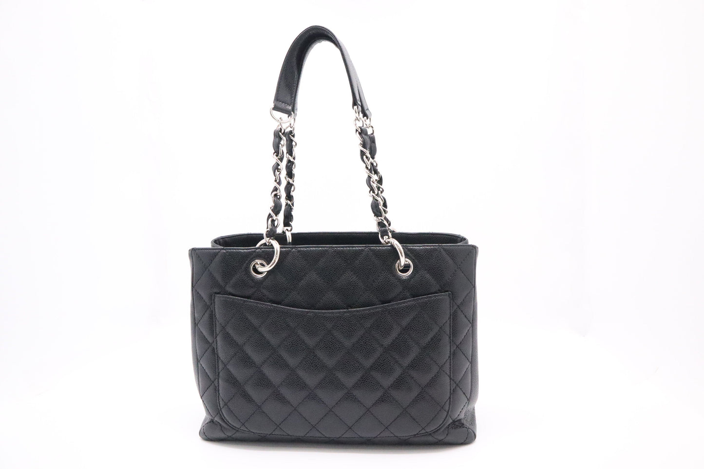 Chanel GST in Black Caviar Leather