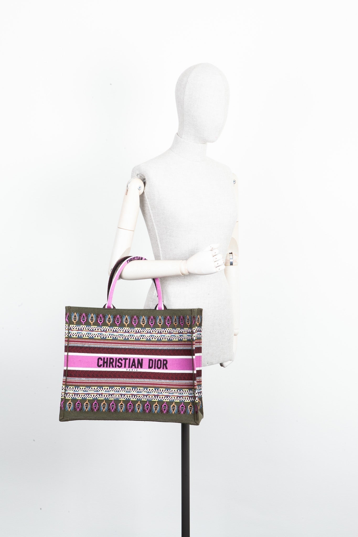 Dior Book Tote Canvas Tote