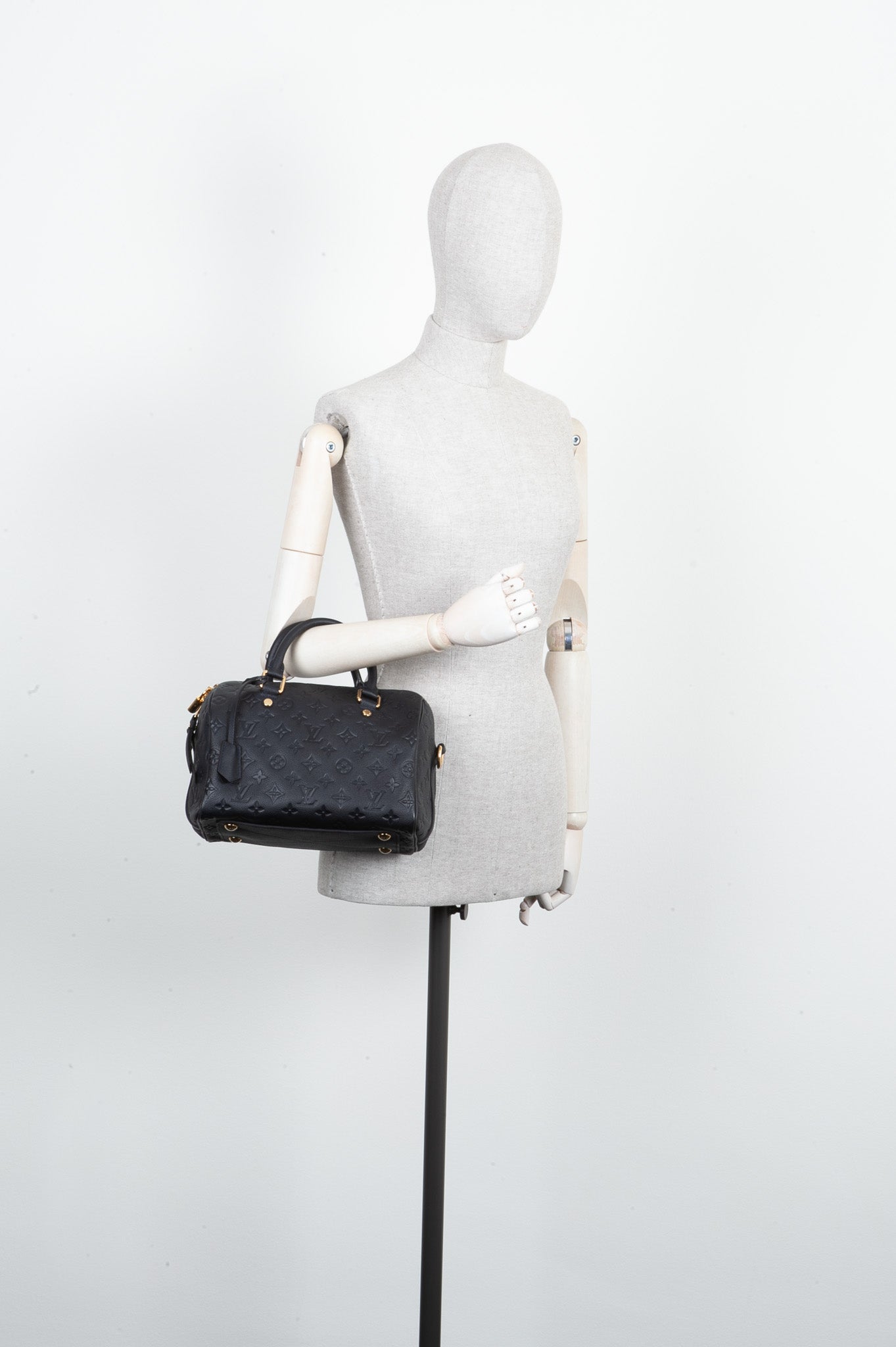 LOUIS VUITTON Speedy 25 MNG Empreinte Navy
