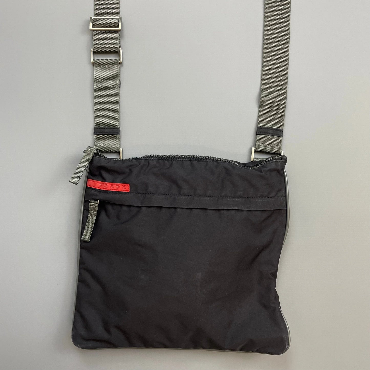 Prada Sport Black 00s Crossbody Shoulder Bag