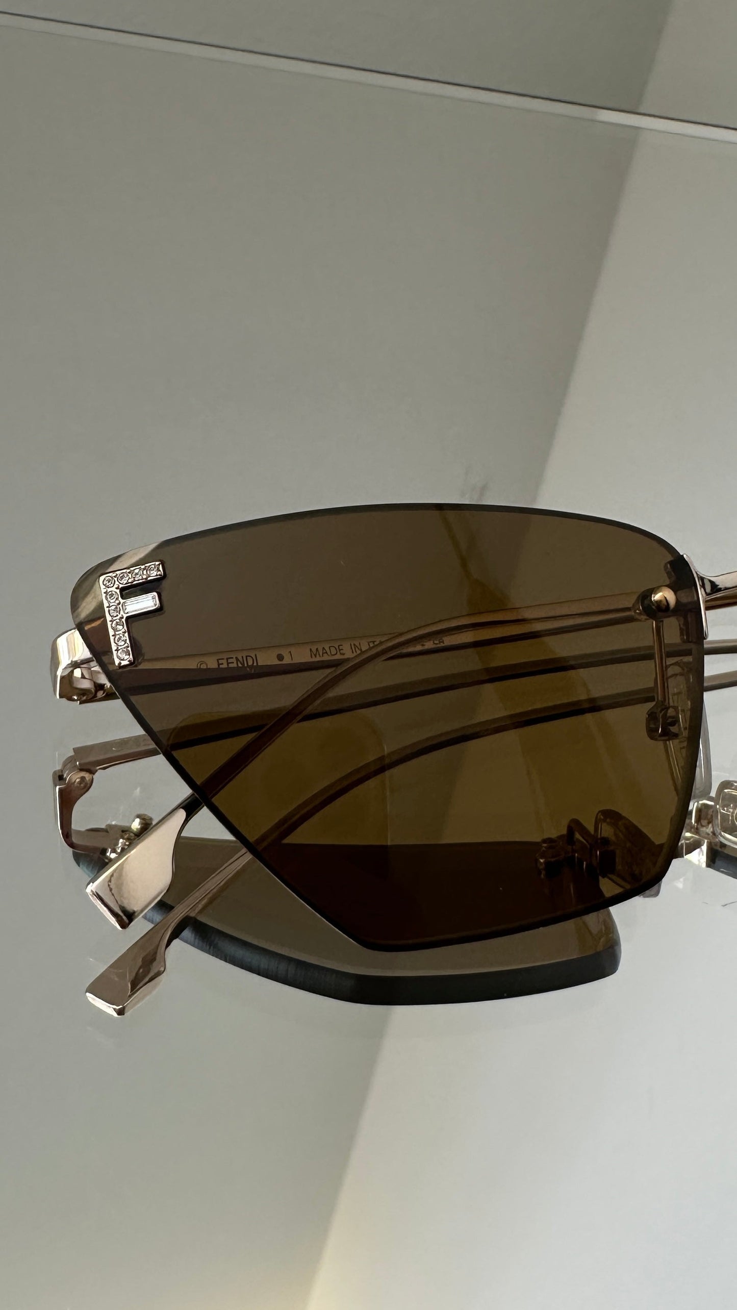 FENDI Sunglasses FE4160US Champagne