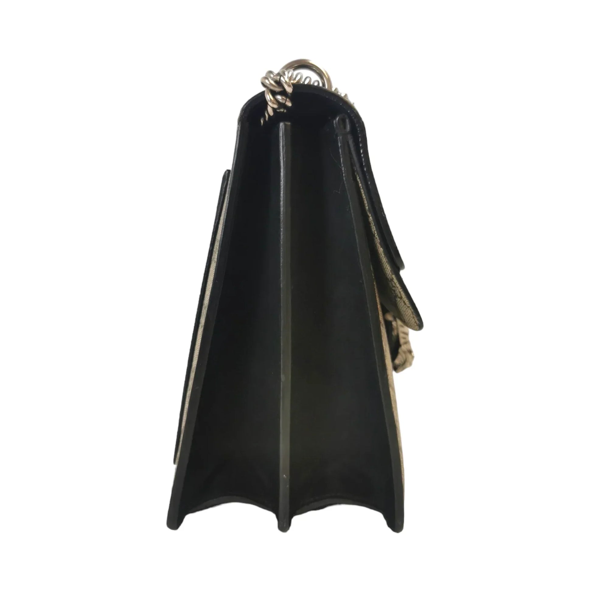 Gucci Dionysus Black Canvas Chain Shoulder Bag Style 2