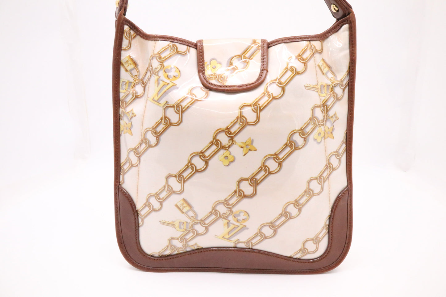 Louis Vuitton Charm Musette in Cream Canvas & Brown Leather