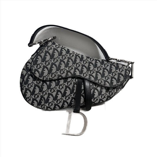 Dior Saddle Vintage Black Oblique