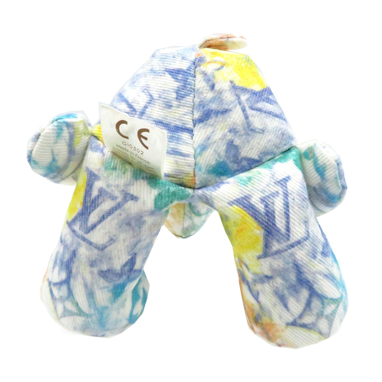 LOUIS VUITTON Plush Doll GI0502 cotton blue Dudu Louis Women