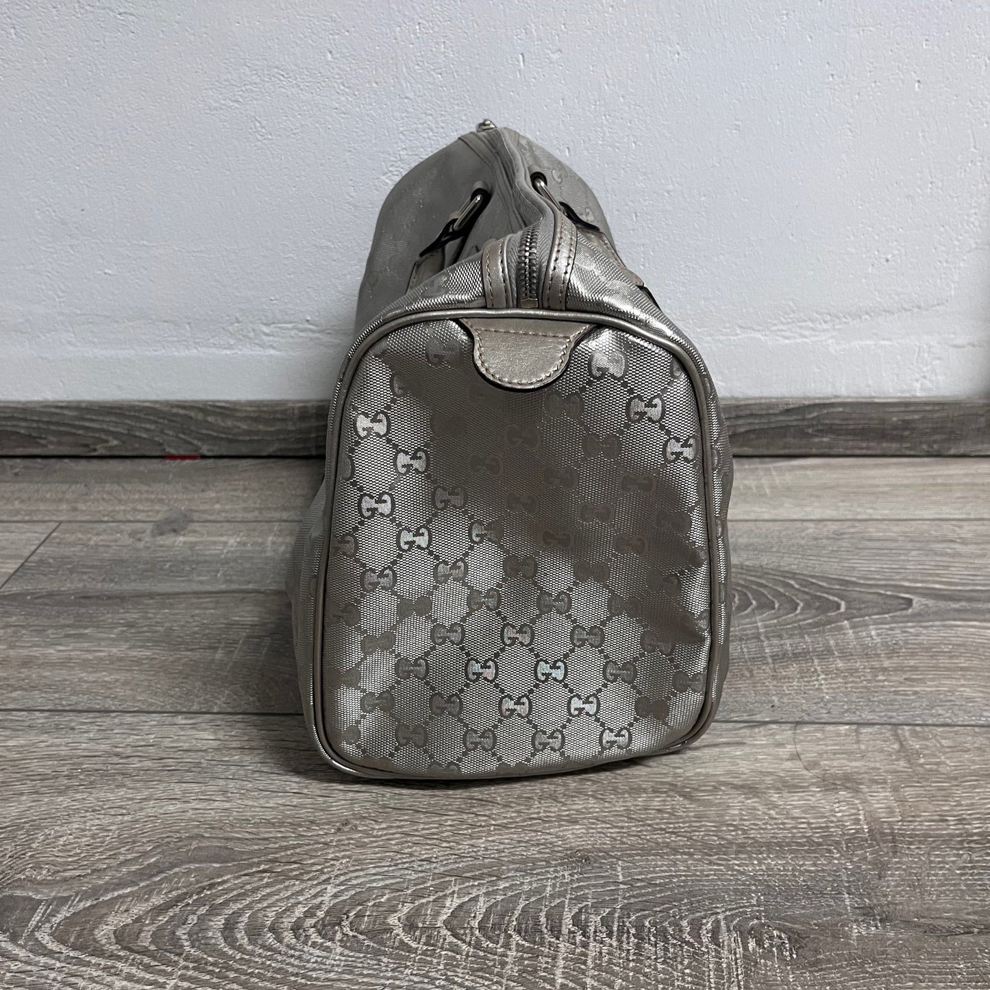 Gucci Joy Boston Bag Silver