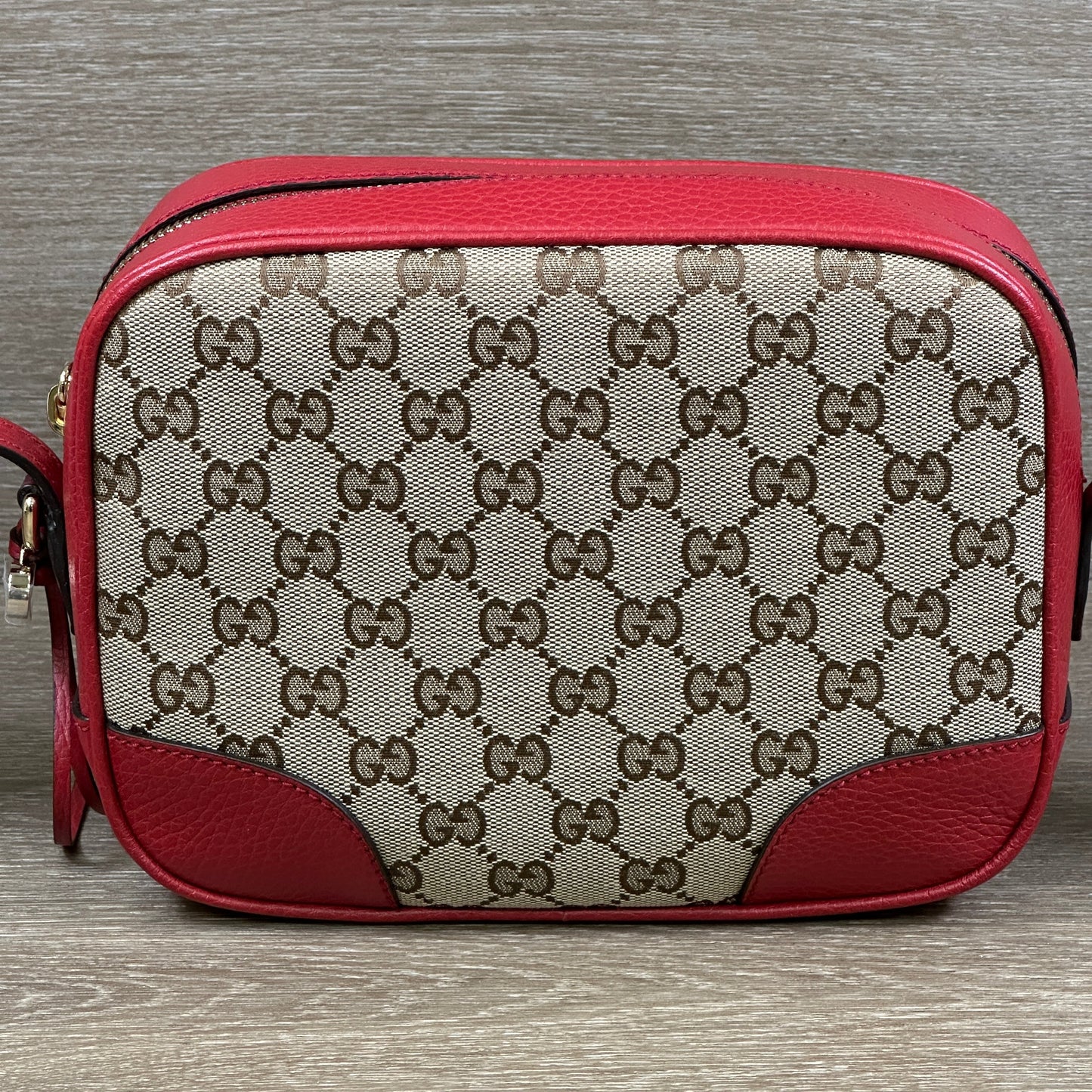 Gucci Leather Canvas Crossbody