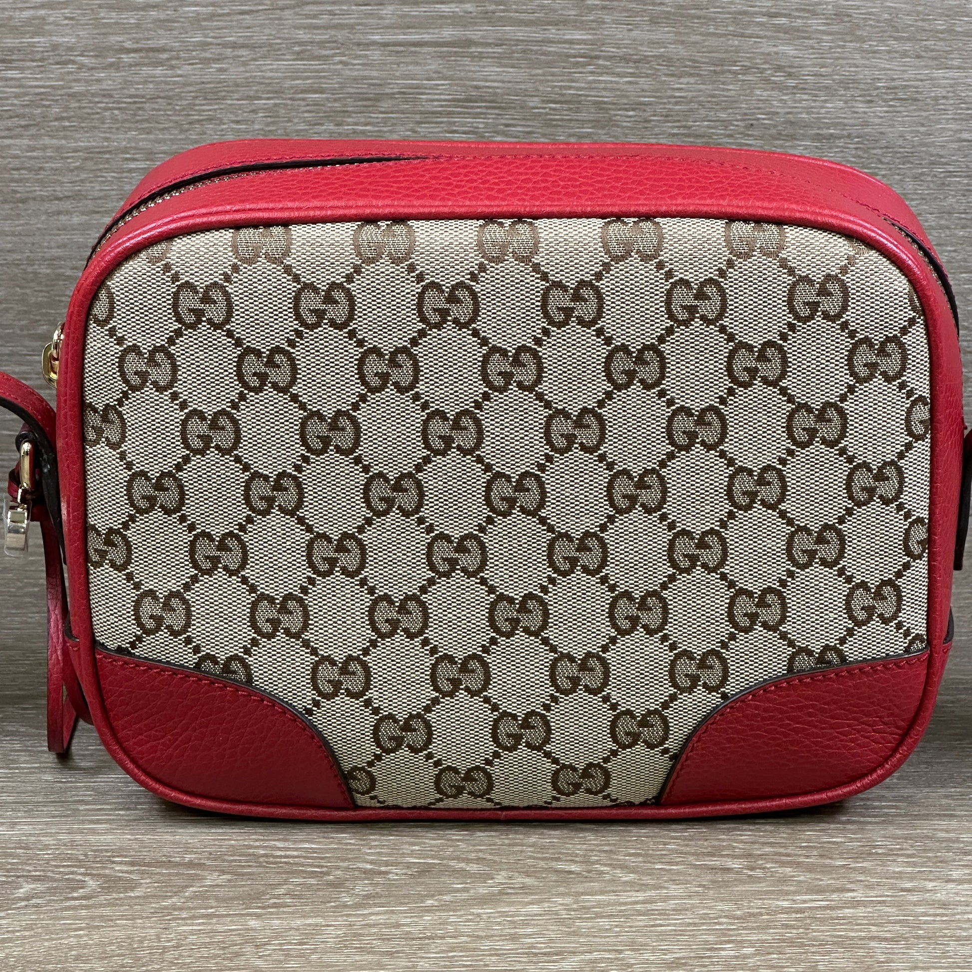 Gucci Leather Canvas Crossbody