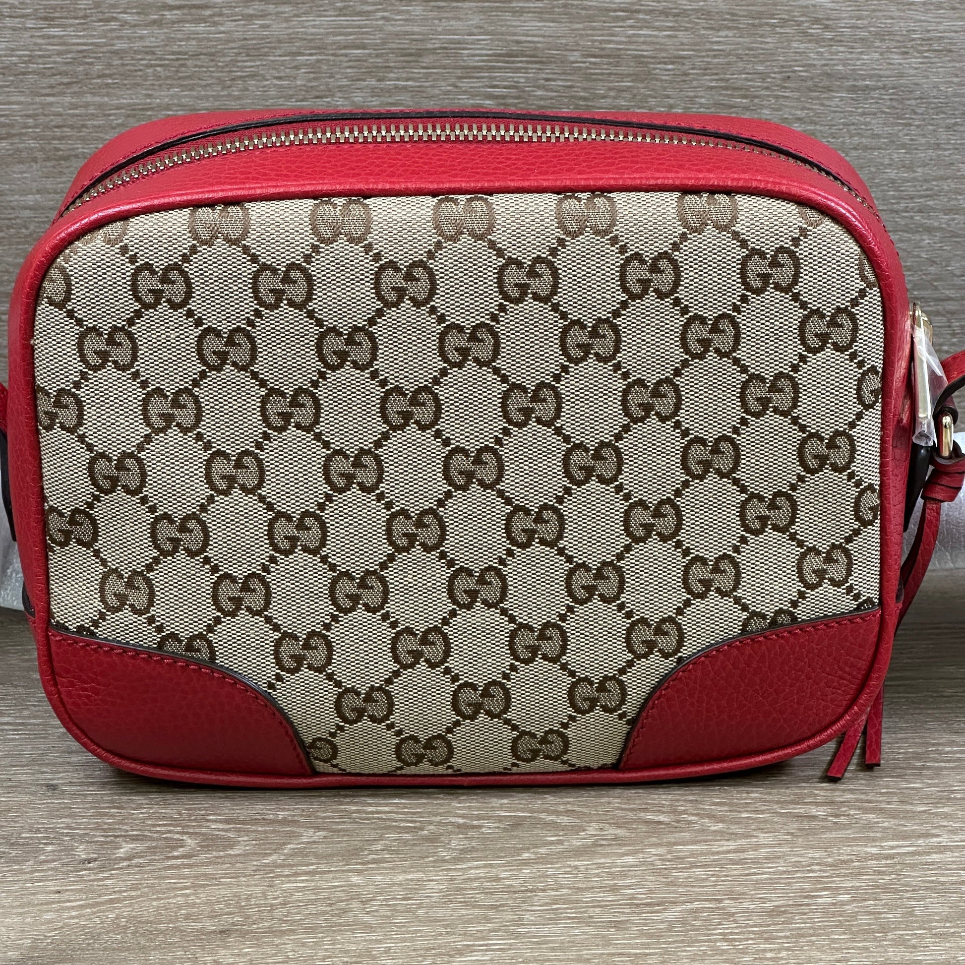 Gucci Leather Canvas Crossbody
