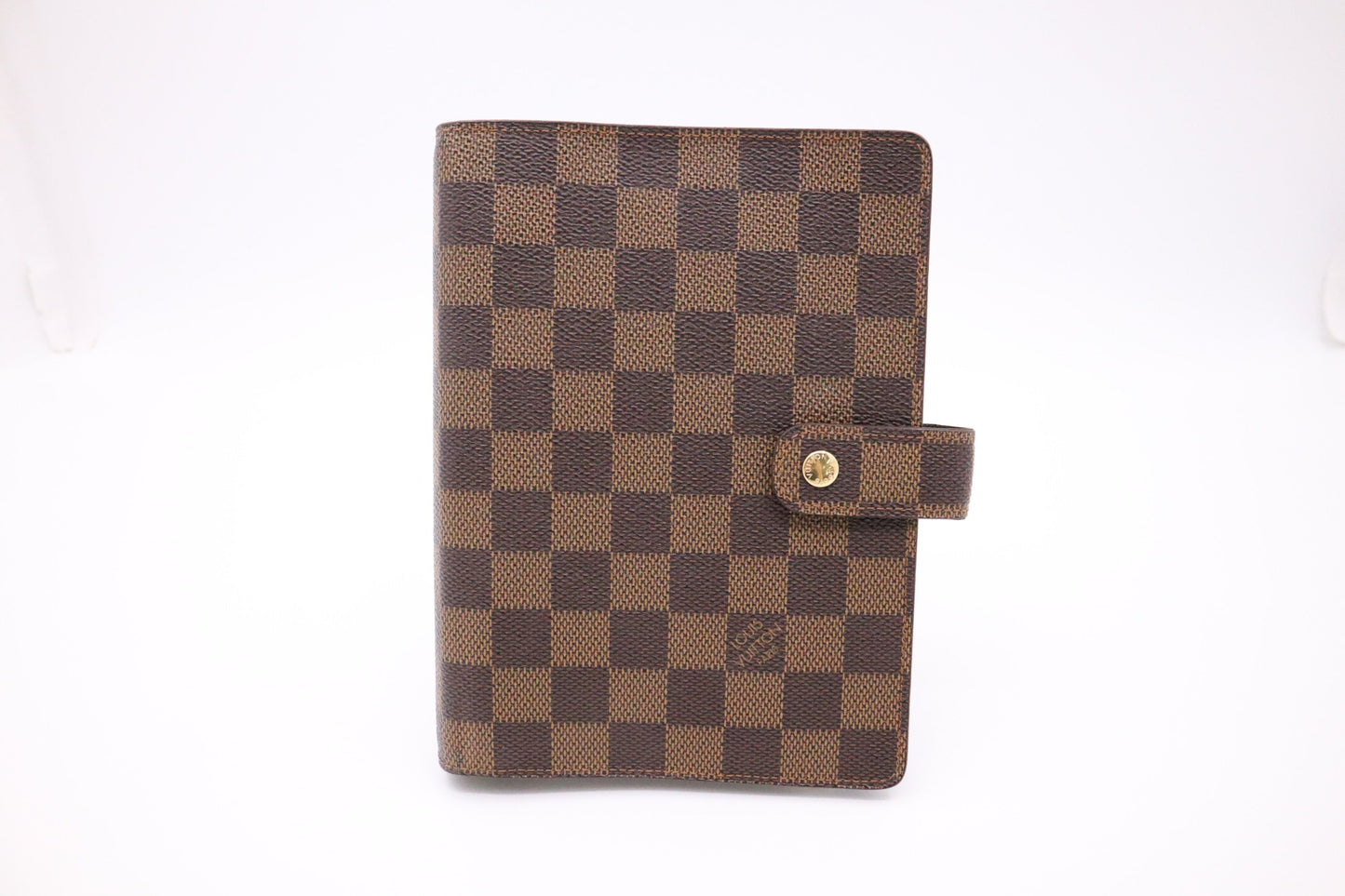 Louis Vuitton Agenda MM in Damier Ebene Canvas
