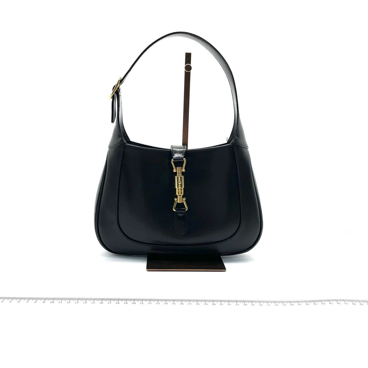 Gucci Jackie 1961 Black Leather Bag No Strap