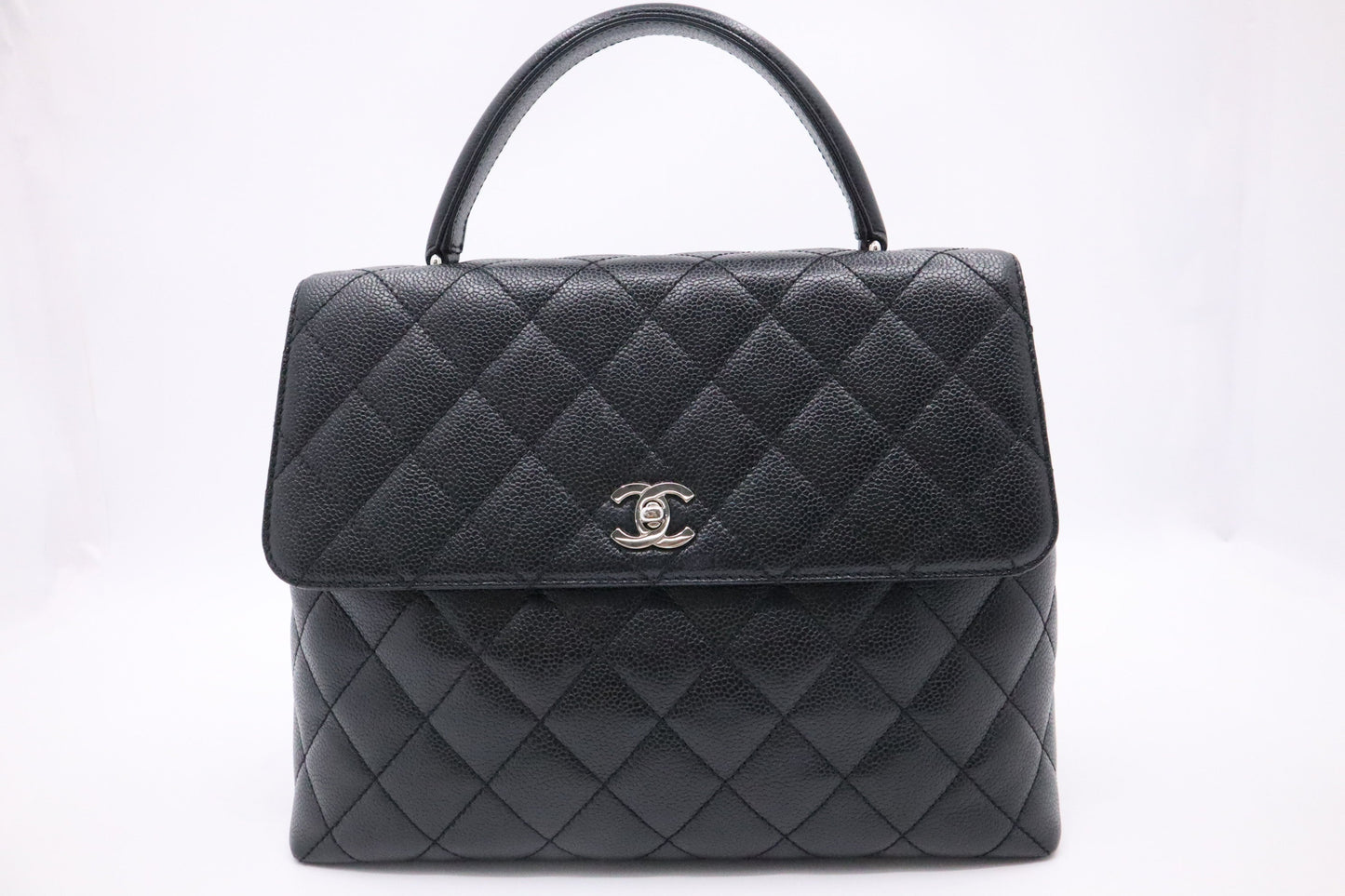 Chanel Kelly in Black Caviar Leather