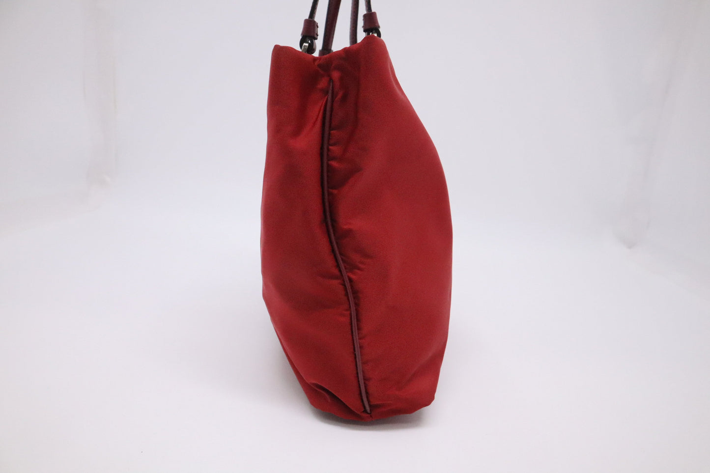 Prada Shoulder Bag in Red Nylon