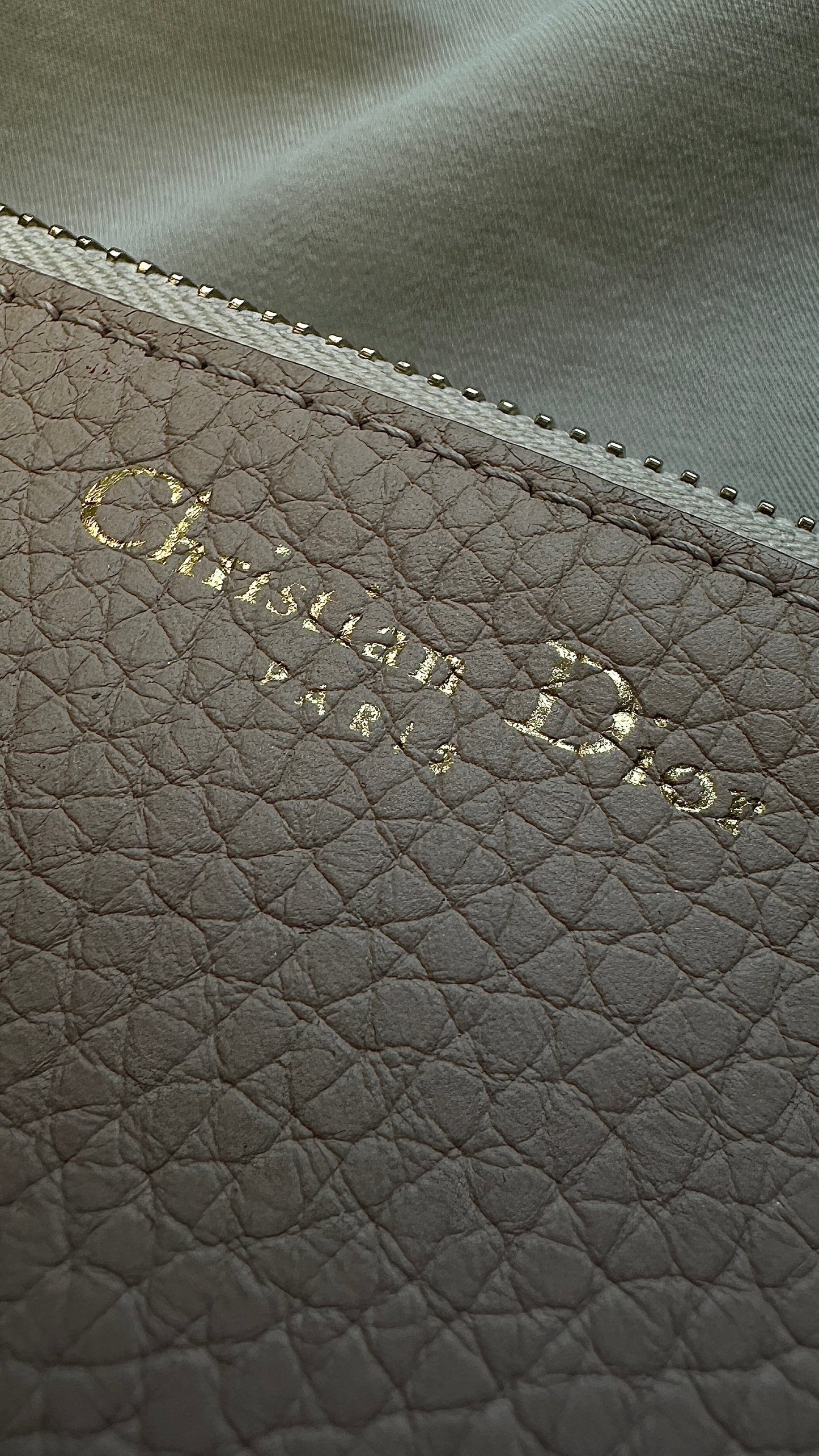 CHRISTIAN DIOR Pochette Leather Rosa