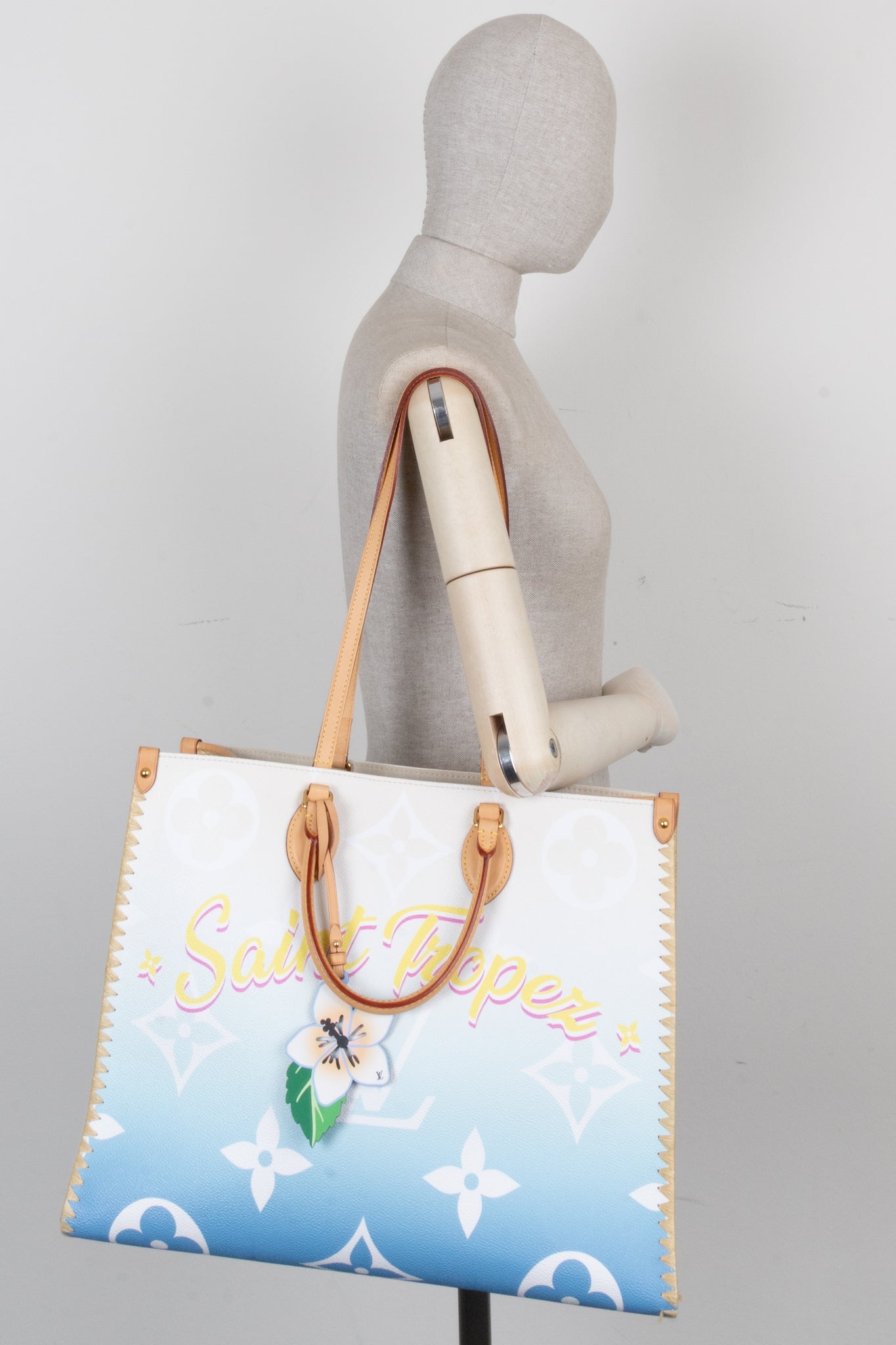 LOUIS VUITTON OnTheGo Saint Tropez Tote Bag