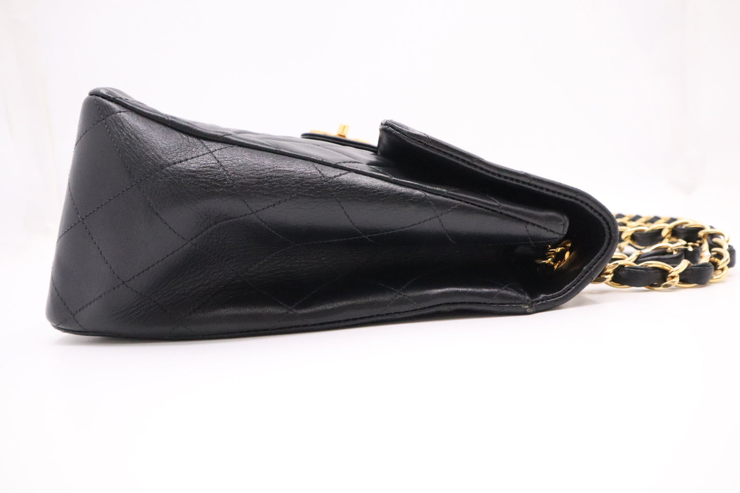 Chanel Maxi Flap in Black MattelassÃ© Leather