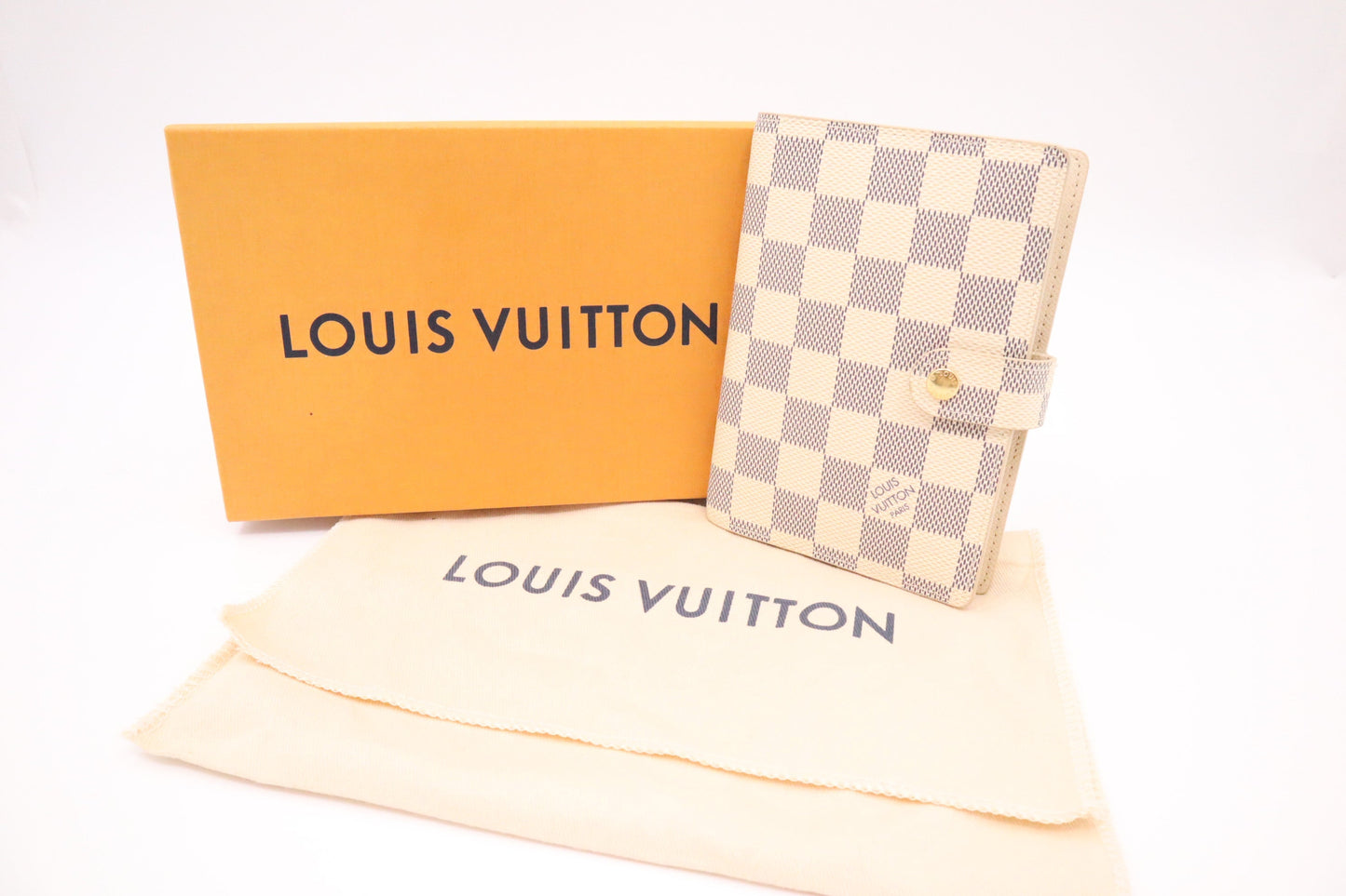 Louis Vuitton Agenda PM in Damier Azur Canvas