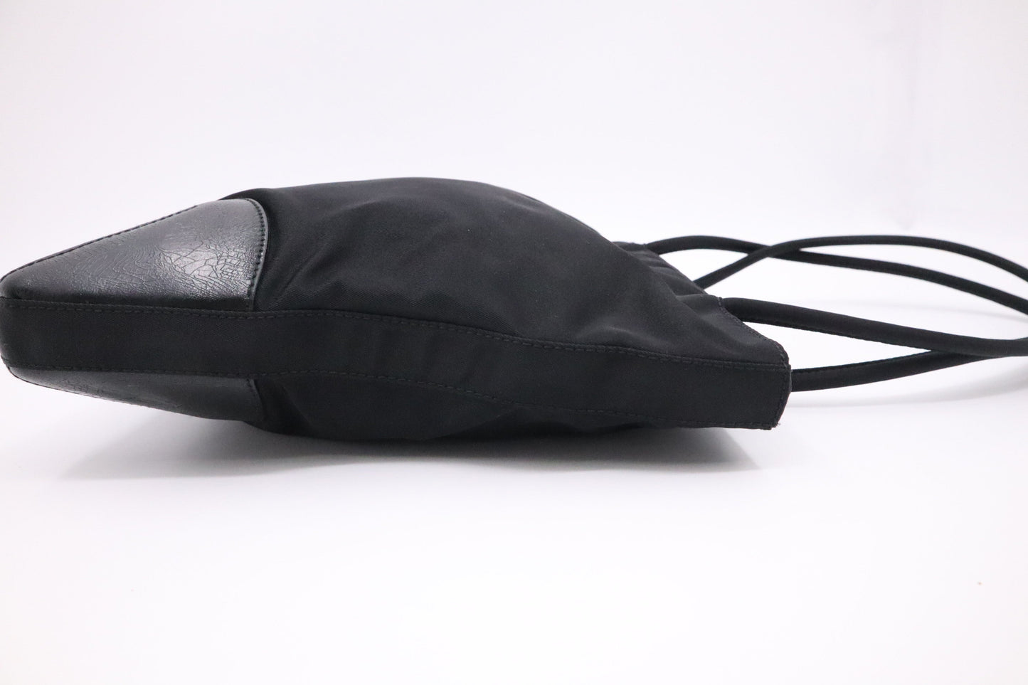 Prada Shoulder Bag in Black Nylon Canvas