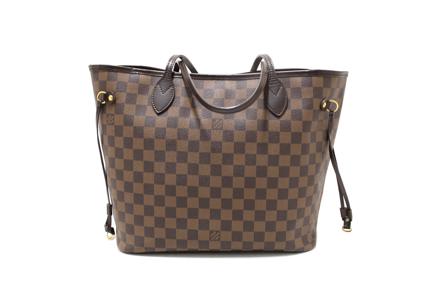 Louis Vuitton Damier Ebene Neverfull MM Shoulder Bag