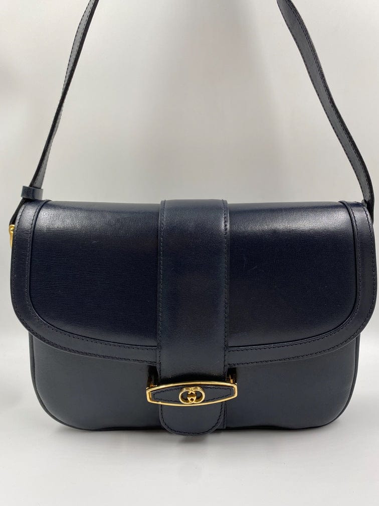 Gucci Leather Shoulder Bag Style 6