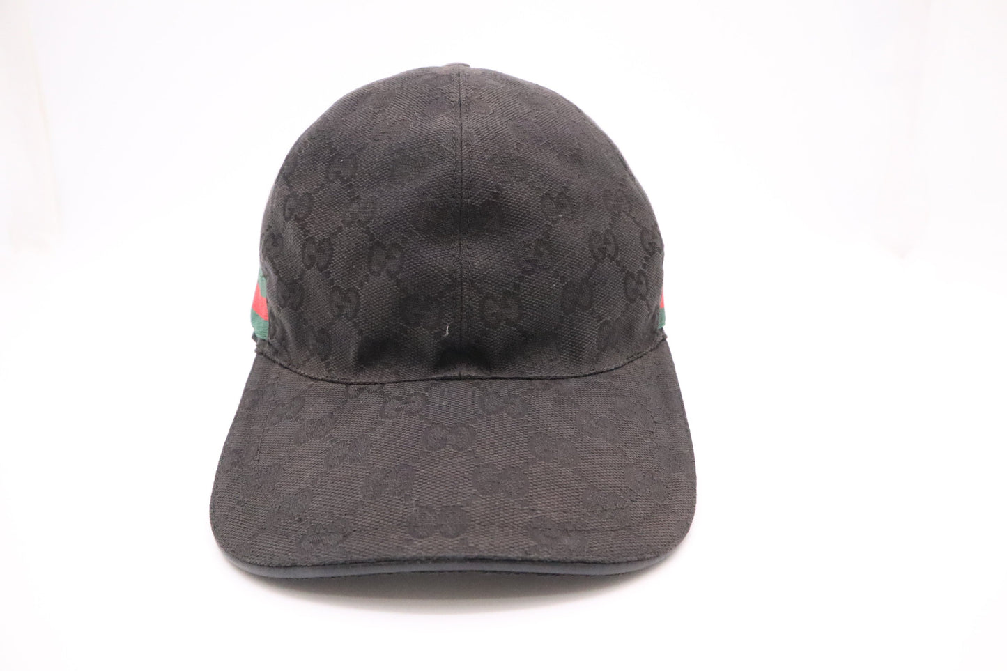 Gucci Cap in Black GG Canvas