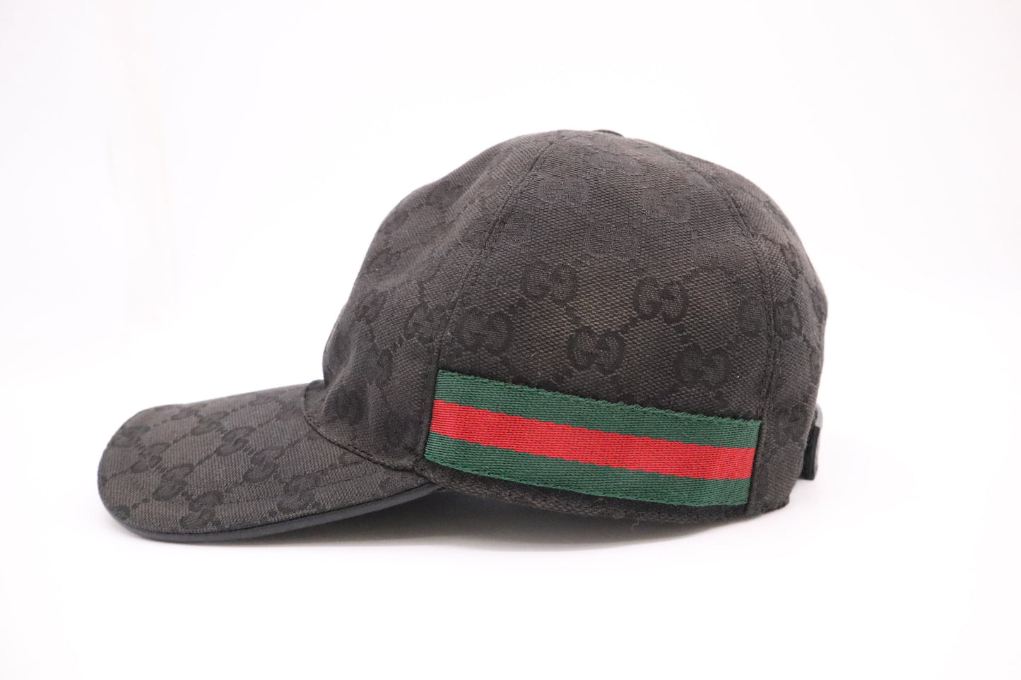 Gucci Cap in Black GG Canvas