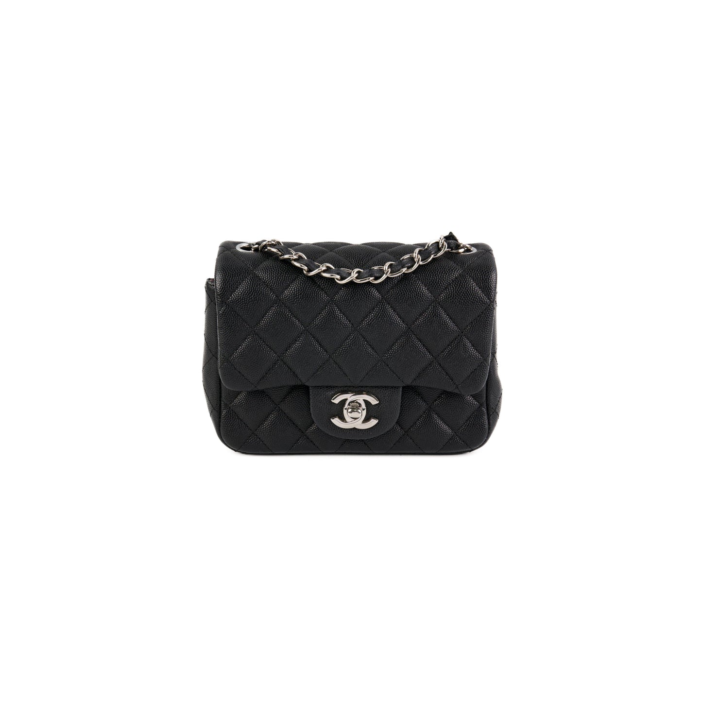 ITEM 18 - Chanel Mini Square Black Caviar