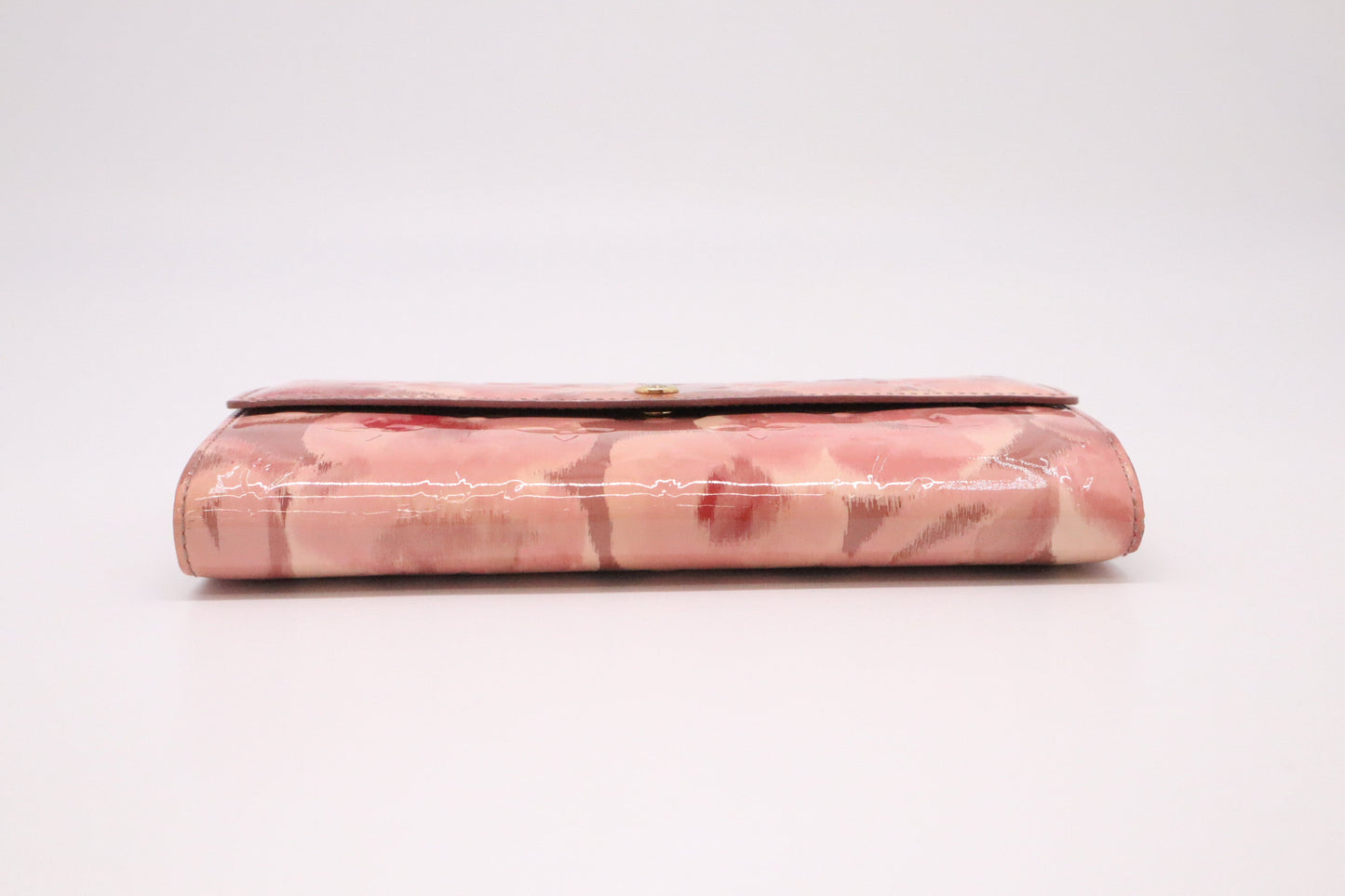 Louis Vuitton Sarah Wallet in Rose Ikat Vernis Leather