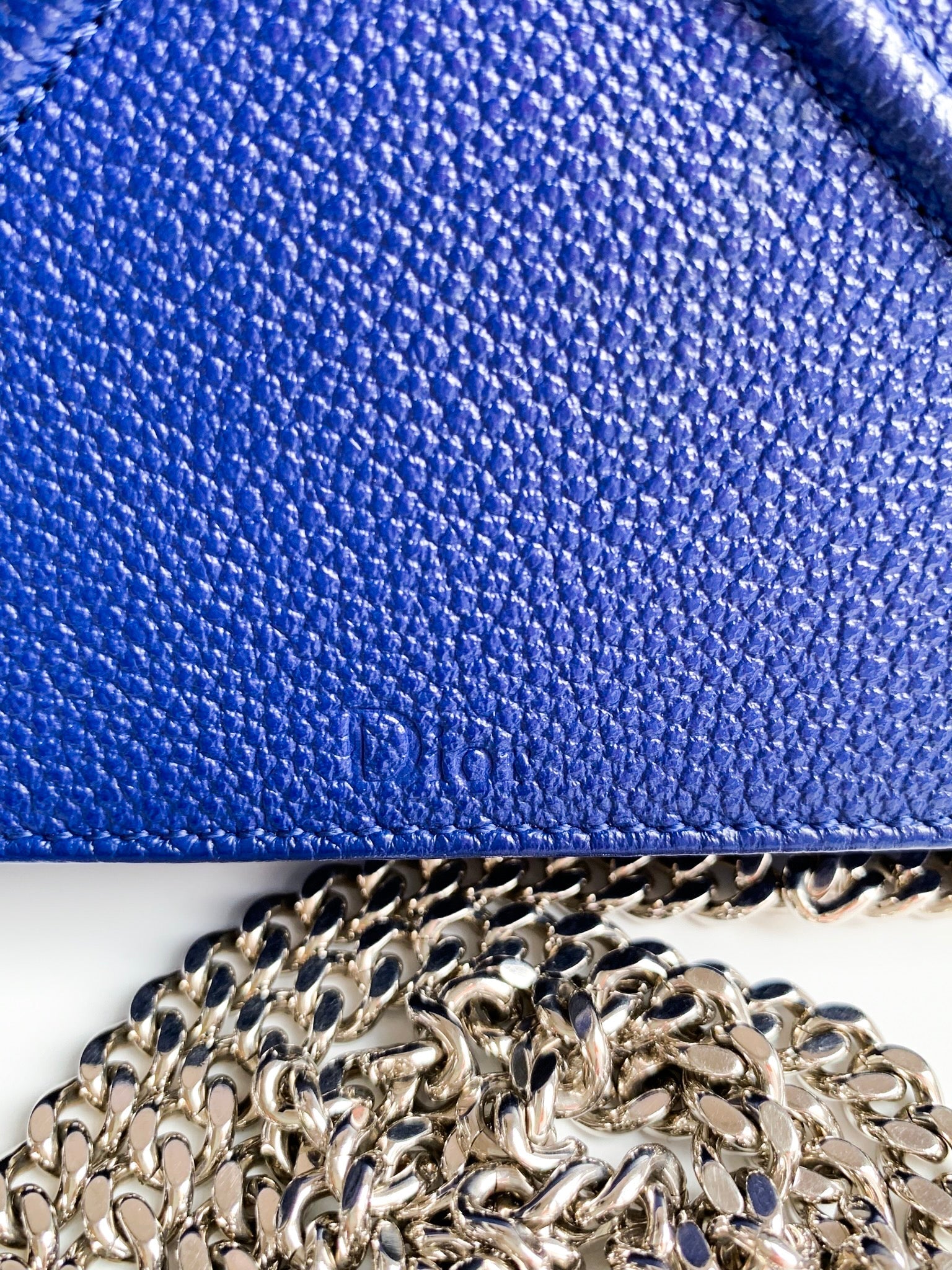 Saint Laurent Chain Leather Crossbody