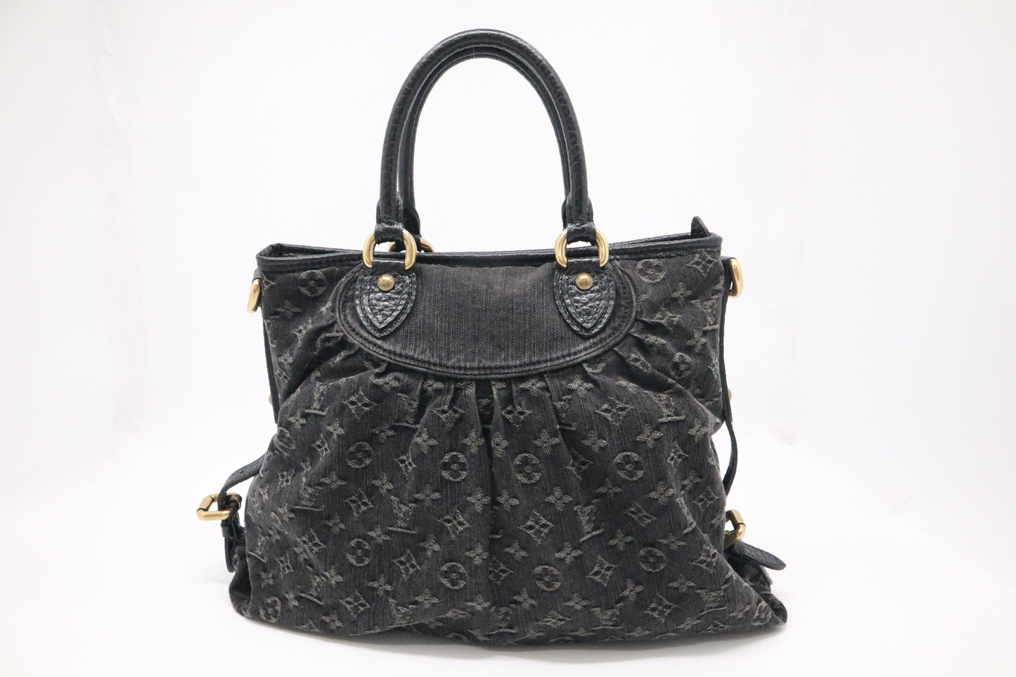 Louis Vuitton Neo Cabby GM in Black Monogram Denim