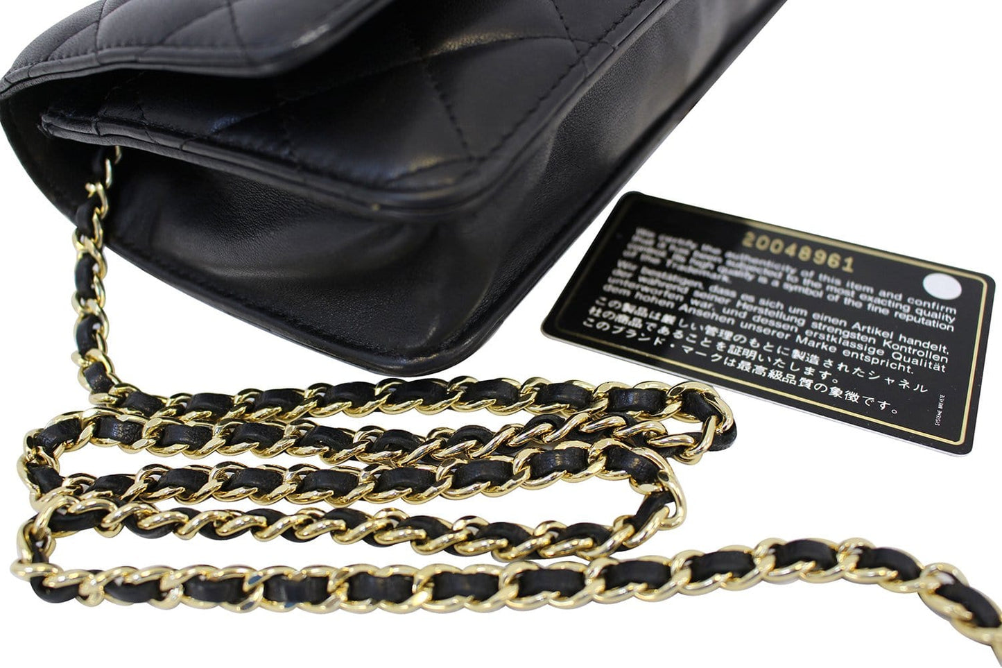 CHANEL Wallet On Chain -  CHANEL Crossbody Bag Flap
