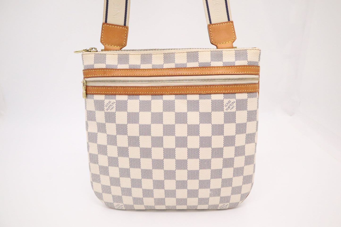 Louis Vuitton Pochette Bosphore in Damier Azur Canvas