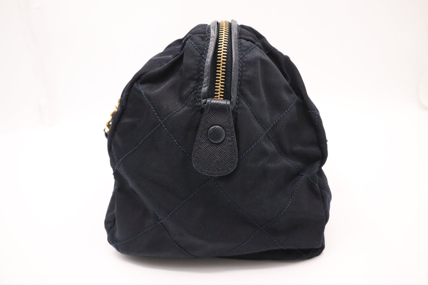 Prada Handbag in Navy Blue Nylon