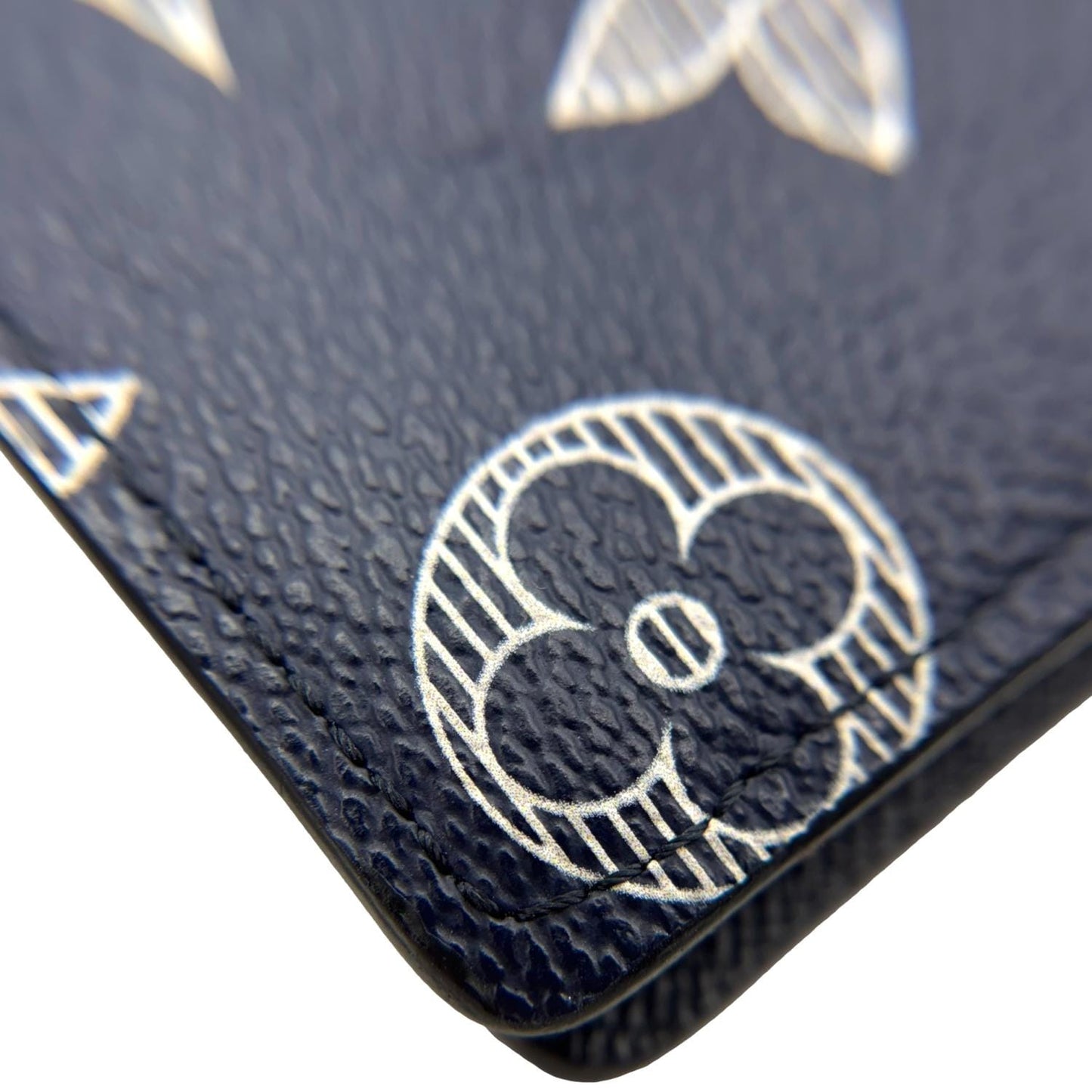 LOUIS VUITTON Brazza Upside Down Monogram Ink Canvas Long Wallet Pink
