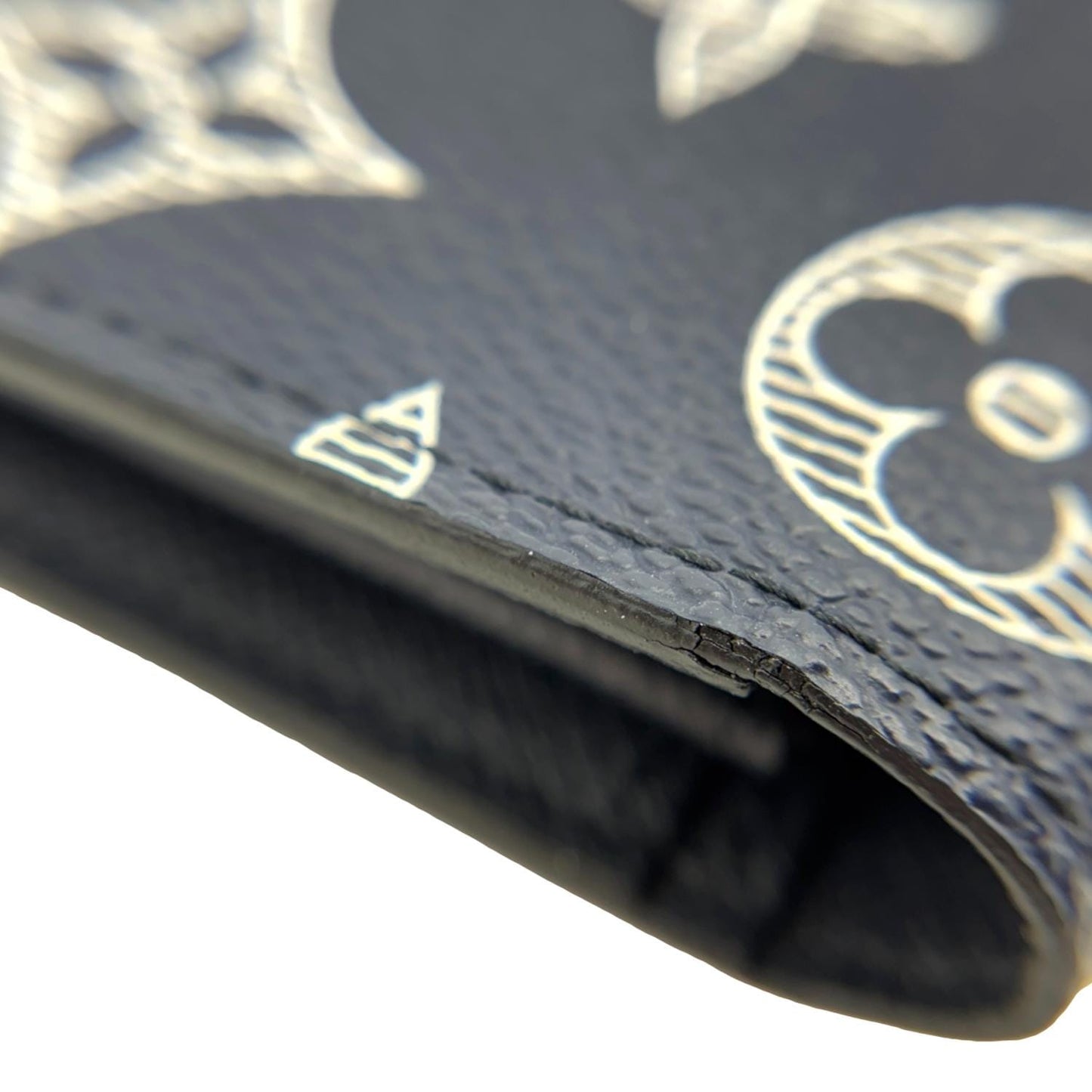 LOUIS VUITTON Brazza Upside Down Monogram Ink Canvas Long Wallet Pink