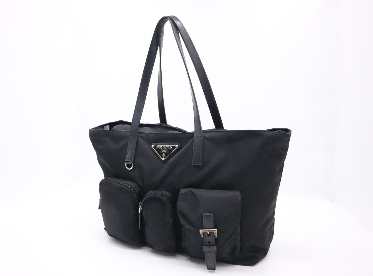 Prada Tote in Black Nylon