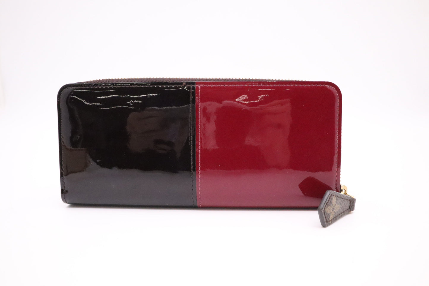 Louis Vuitton Clemence Wallet in Pink and Purple Vernis Leather