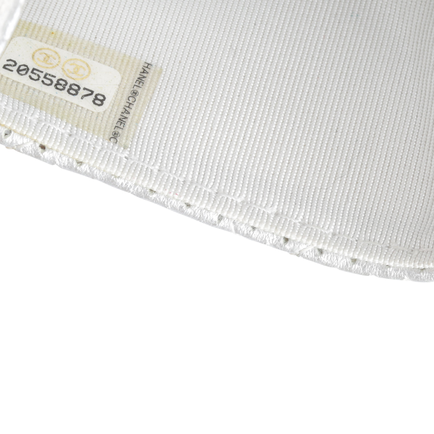 Chanel WOC - Perforated Silver