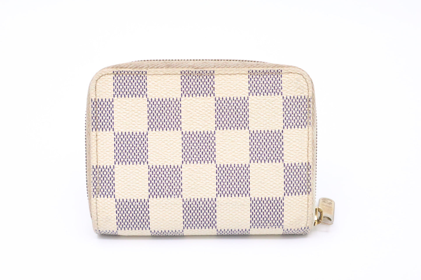 Louis Vuitton Compact Zippy Wallet in Damier Azur Canvas