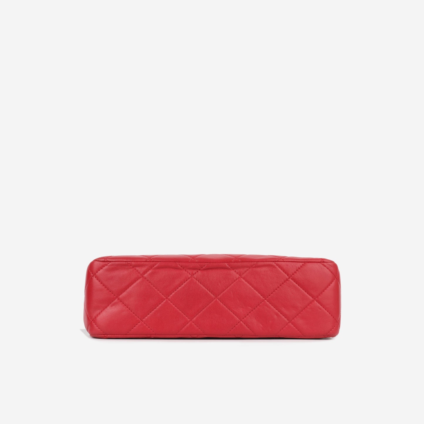 Chanel Zip Messenger - Red Lambskin