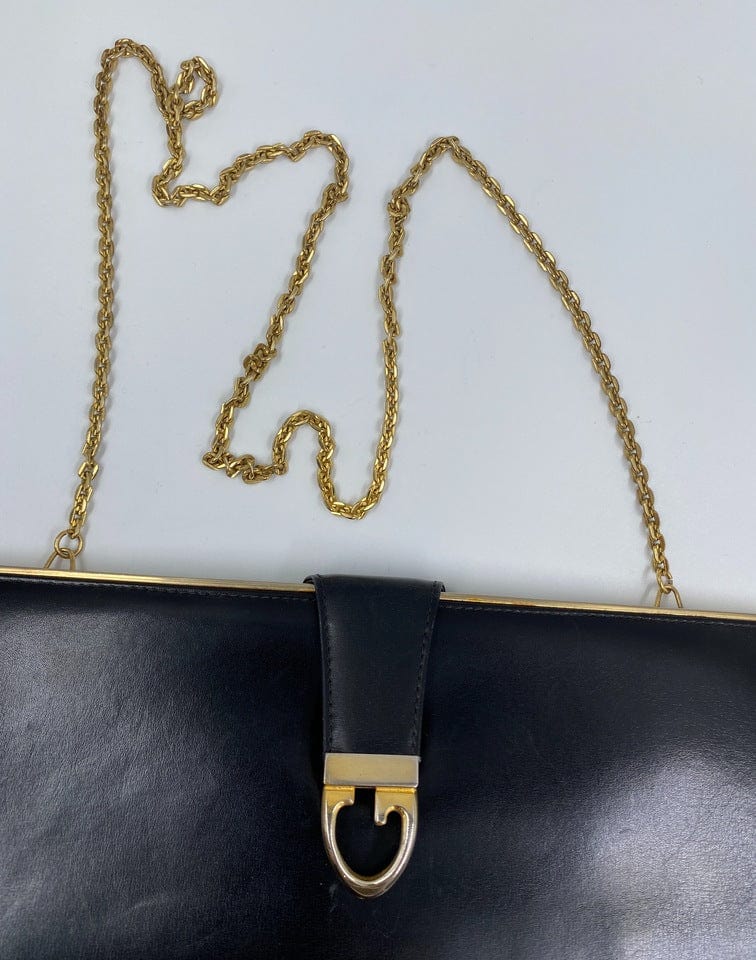 Gucci Leather Chain Shoulder Bag Style 8