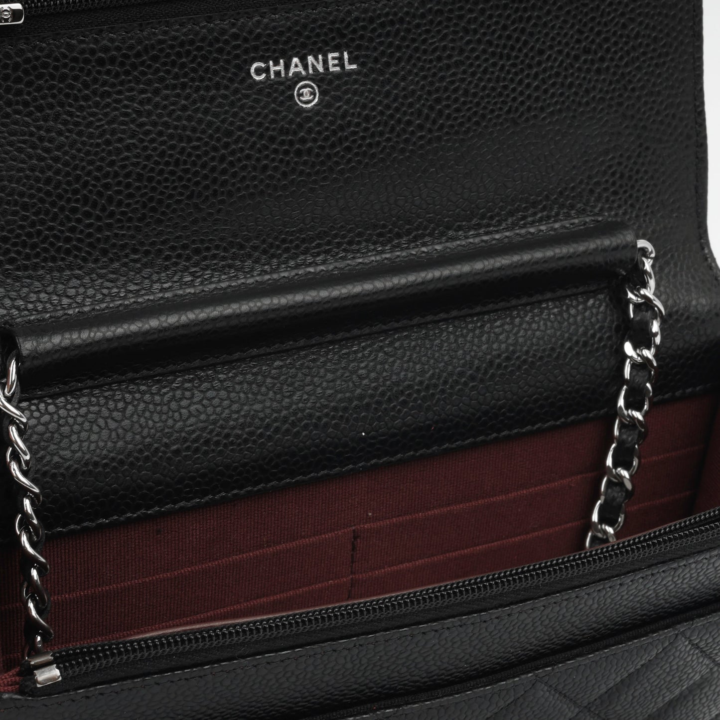 Chanel Classic Wallet on Chain