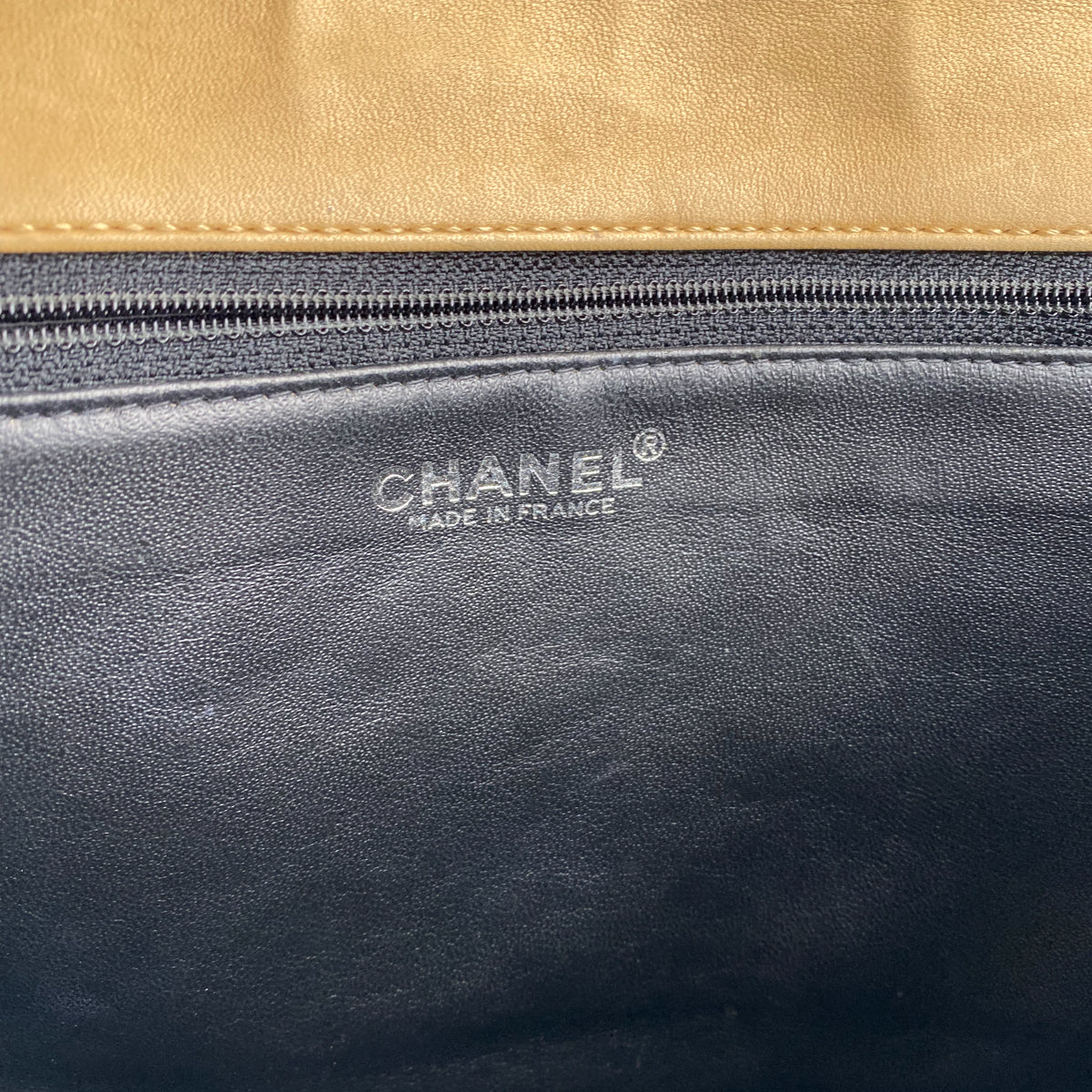 ITEM 33 - Chanel Bicolour Single Flap Bag