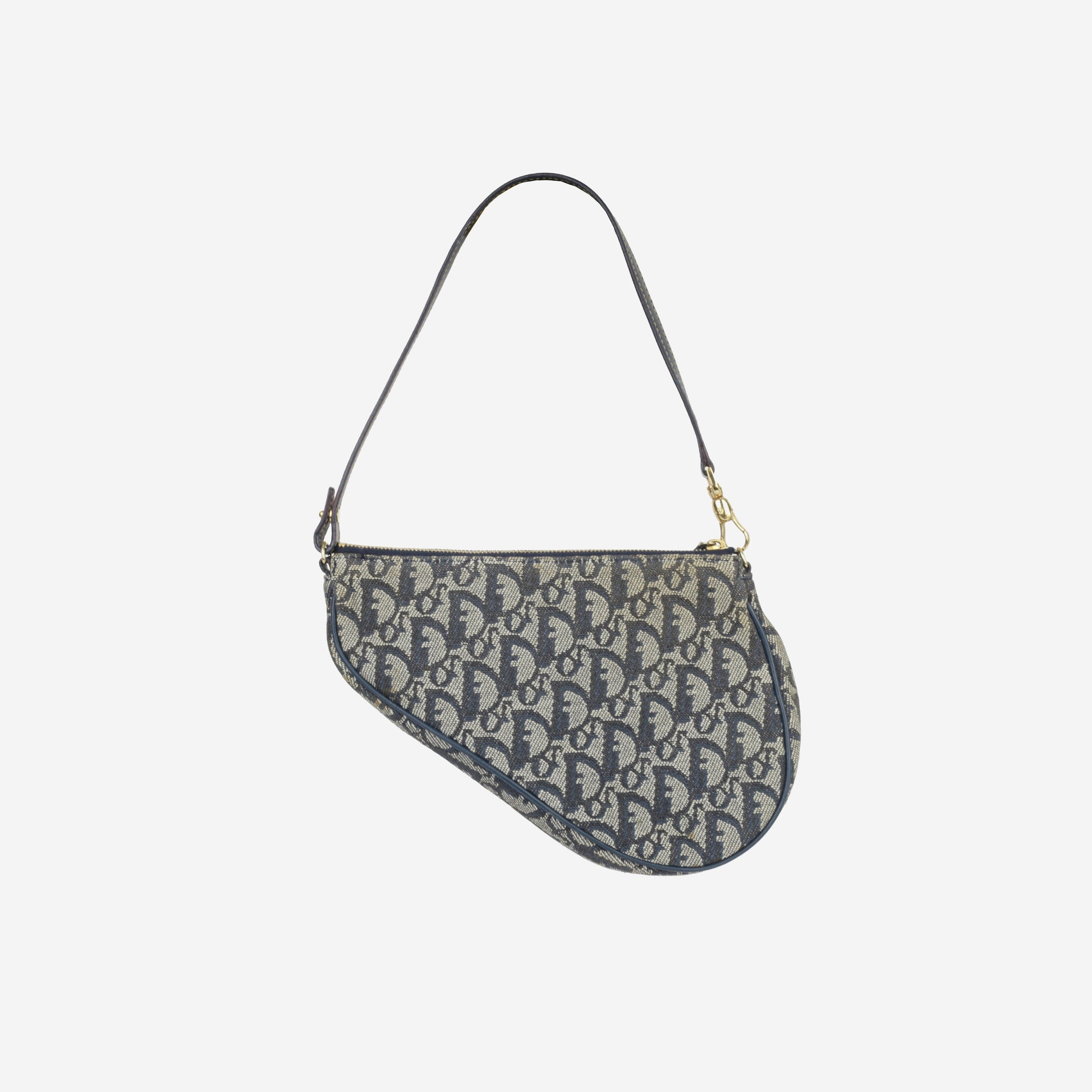 Dior Lou Monogram Leather Canvas Shoulder Bag