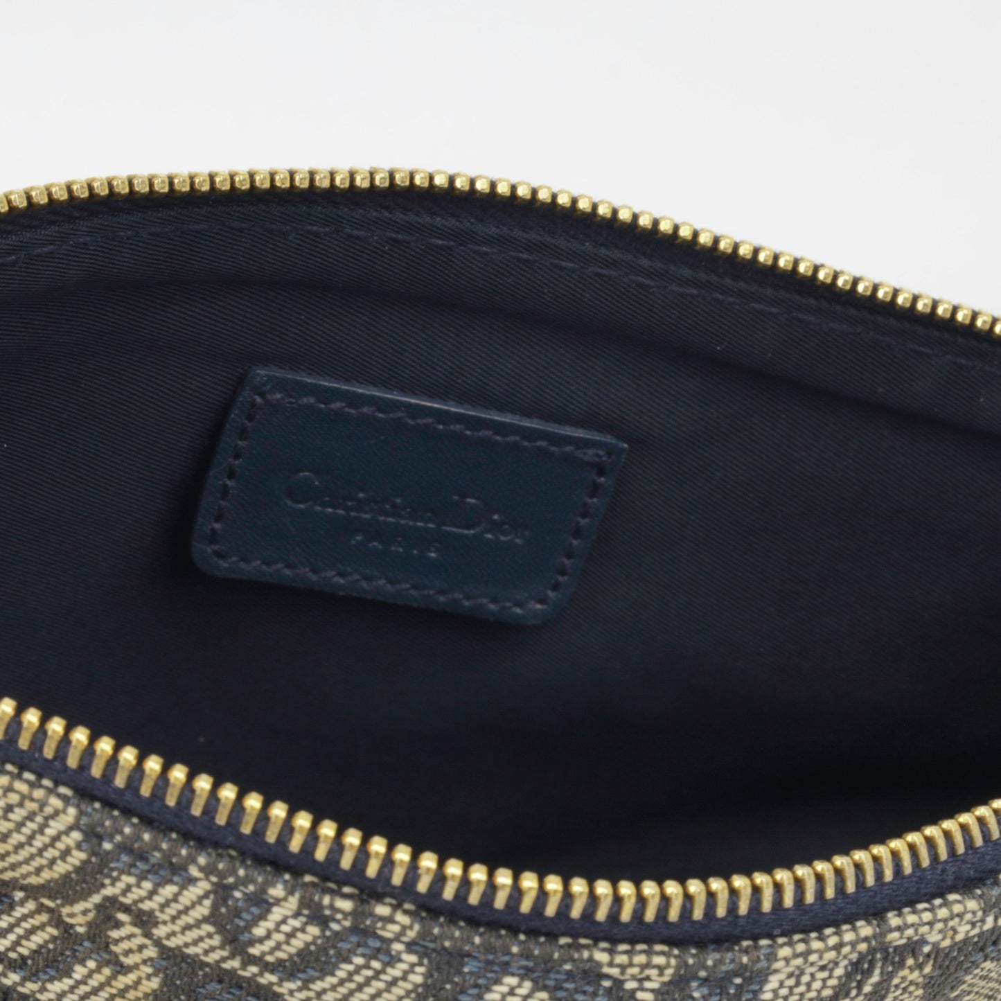 Dior Lou Monogram Leather Canvas Shoulder Bag