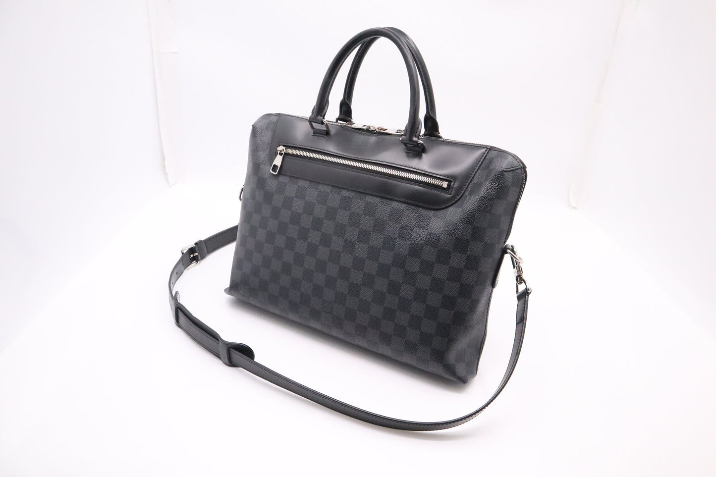 Louis Vuitton Porte Documents Jules in Damier Graphite Canvas